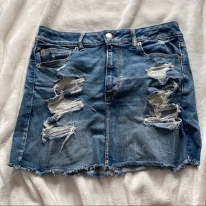American Eagle Jean Skirt